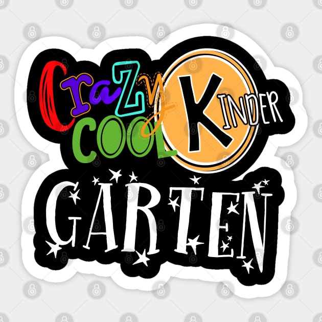 Crazy Cool Kinder Garten Sticker by JDaneStore